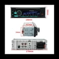 thumbnail image 5 of Radio de Coche de 4 Canales y 45 W, Reproductor de MP3 con Bluetooth para Coche, Radio de Coche con Disco U MultifuncióN Enchufable con FuncióN Multicolor para Coche, 5 of 5