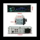 thumbnail image 5 of Radio de Coche de 4 Canales y 45 W, Reproductor de MP3 con Bluetooth para Coche, Radio de Coche con Disco U MultifuncióN Enchufable con FuncióN Multicolor para Coche, 5 of 5