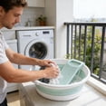 thumbnail image 1 of Folding Laundry Tub Household Plastic Laundry Tub Originality Space-Saving Folding Laundry Tub, 1 of 6