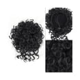 thumbnail image 1 of Messy Curly Hair Bun Extension Synthetic Tousled Updo Drawstring Ponytail Hairpiece, 1 of 6