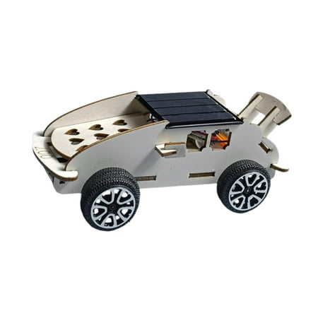 MERIGLARE Solar Car DIY Project Development Brain Toy Assembly Kit Teaching Aid Educational Toy for Ages 8+ Year Old Gift Kids Teens School