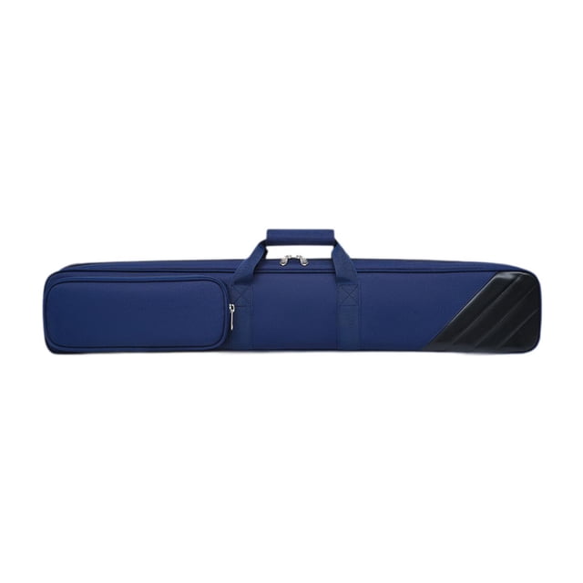 Bolsa para tacos de billar, bolsa de transporte, estuche para tacos de billar de 1/2 pulgada, bolsa portátil para tacos de billar, estuche de azul