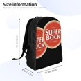 thumbnail image 3 of Mochila escolar ligera Super Bock para computadora portátil, mochila para estudiantes de secundaria, preparatoria y universidad., 3 of 5