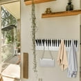thumbnail image 6 of sunsanly Piano Wooden Coat Rack Storage Hook Creative Shape Strong Load-bearing Wall Mounted Coat Hook Hanger Wall Decoration, 6 of 7
