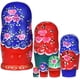 thumbnail image 5 of Muñeca rusa de anidación, adornos de juguete educativo para niños de tilo secado al aire Xemadio HMYH698, 5 of 7