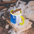 thumbnail image 5 of 3dRose, Blue Sky and White Clouds, 11oz Two-Tone Yellow Mug, 5 of 7