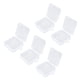 thumbnail image 1 of Caja De Esponja De Maquillaje, Estuche De Almacenamiento De Cosméticos De Plástico Transparente, Cuadrado Duradero, 5 Uds. Con Cubierta Para Viajes, 1 of 7