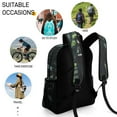 thumbnail image 4 of Demon Slayer Muichiro Tokito Backpack Bookbag Casual Daypack Travel Backpacks for Work Hiking Camping, 4 of 8