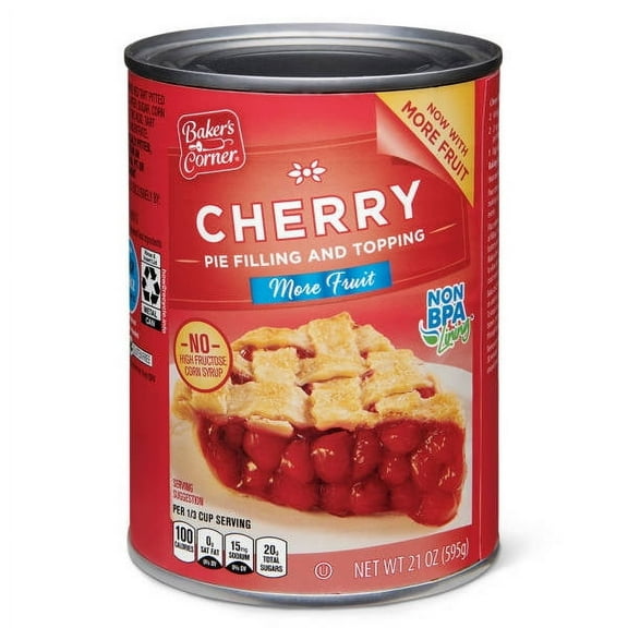 Cherry Pie Filling and Topping, 21 oz- Pack of 3