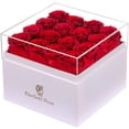 thumbnail image 1 of Flores preservadas Eterfield Forever Flowers 16 rosas rojas, 1 of 6