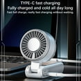 thumbnail image 7 of XGFHYJEH Hand Held Fan, Mini Fan Handheld, Hand Held Fan Rechargeable, Portable Folding Hand Held Cooling Fan, 7 of 7