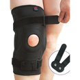 thumbnail image 2 of Final Clear Out! Outdoor Knee Brace With Steel Plate Adjustable Shoulder Strap  Open Patella Support  Single Pack, 2 of 6