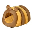 thumbnail image 3 of S SERENABLE Nid pour Chat, Niche Détachable pour Chat d'Intérieur, Petit Chaton Chiot m, 3 of 7