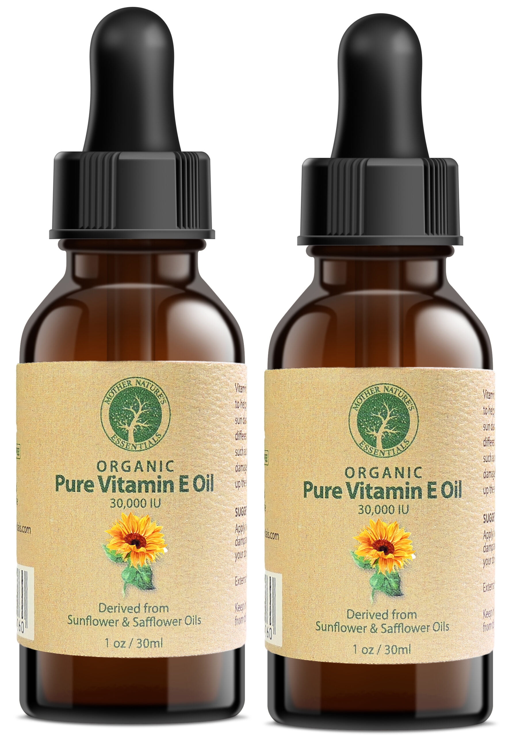 Vitamin E Oil Pure Organic D Alpha Tocopherol 30000 IU 1 oz Walmart