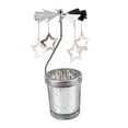 thumbnail image 2 of Portavelas giratorio elegante, portavelas, portavelas para velas de té, candelabro para Navidad, decoración de adorno para fiesta de boda Estrella Macarena Candelabro giratorio, 2 of 8