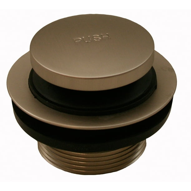 Brushed Nickel Toe Touch Tub Drain,PartNo P3562BN JonesStephens