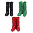 thumbnail image 3 of Miangastore DIY Accessory Miniature Boot Shape Plastic 3 Pairs 1.4X1X0.6In, 3 of 9