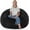 Black, variant on 2FT Bean Bag Chair, Comfy Bean Bag Chairs with Memory Foam Filled, Fluffy Beanbag Sofa with Dutch Velvet Cover, Teardrop BeanBag Chairs for Living Room, Playroom - Sea Blue