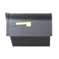 thumbnail image 7 of Classic Curbside Mailbox with Newspaper Tube, Locking Insert and Springfield Mailbox Post with Base, 7 of 7
