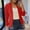 Red, variant on ZZwxWA Women Bussiness Blazers Casual Open Front Long Sleeve Work Office Blazer Jacket Button Lapel Blazer 2025