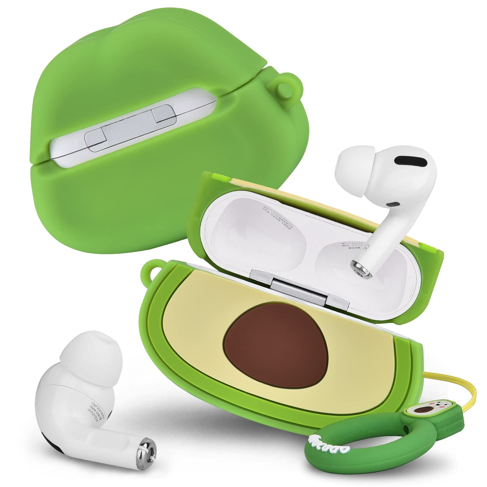  Cute Kawaii Airpod Pro 2nd Generation Case Cover 2022  Compatible with Aesthetic Airpods Pro 2 Case Bear for Girl and Women  (Brown) : Electronics
