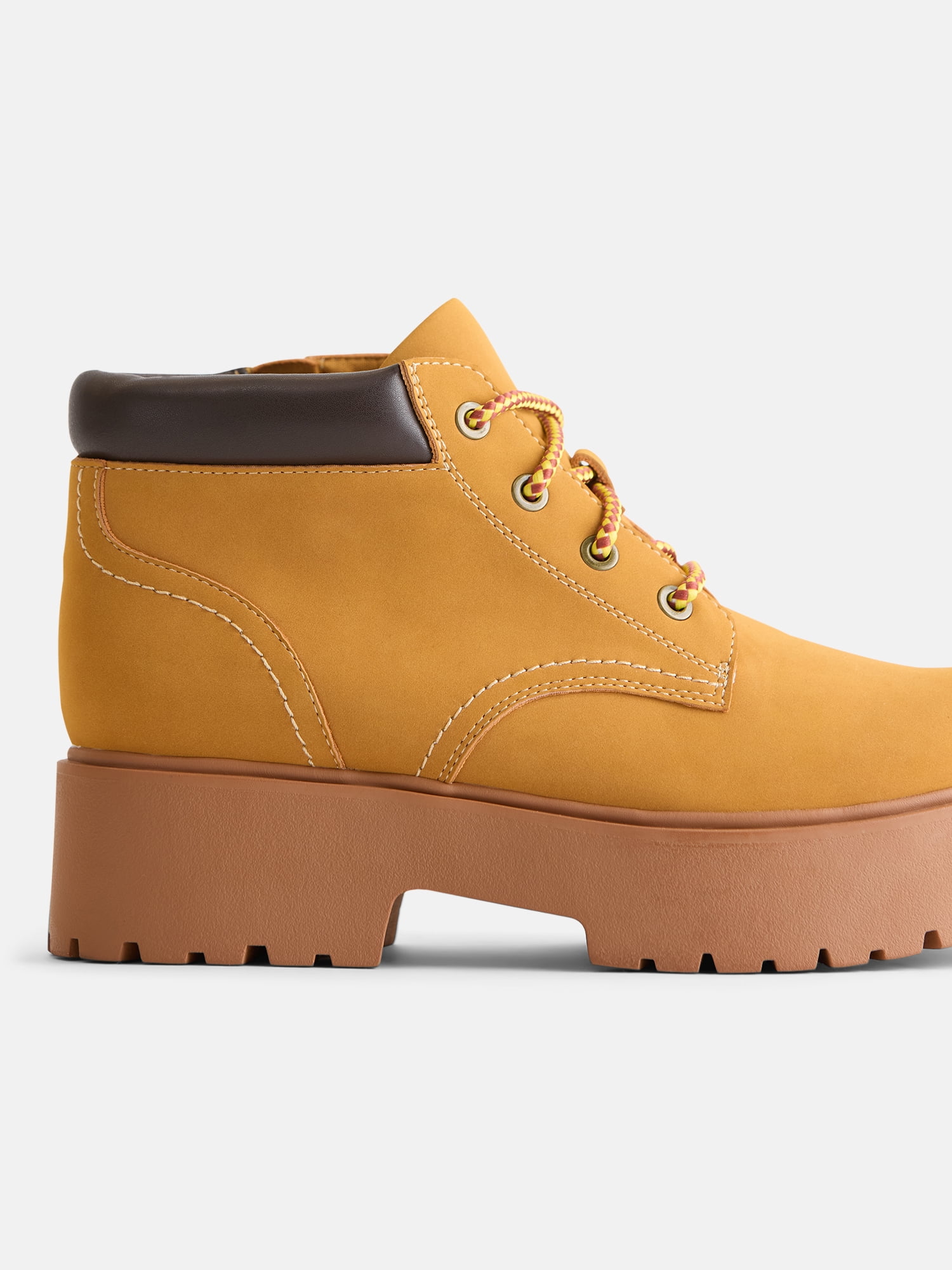 Weekend Academy Girls Platform Work Boots