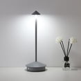 thumbnail image 1 of Lámpara de mesa recargable Lámpara de mesa LED táctil creativa para comedor Lámpara de escritorio decorativa, 1 of 5