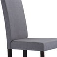 thumbnail image 3 of Bowery Hill 5 Piece Dining Set in Espresso and Gray, 3 of 3