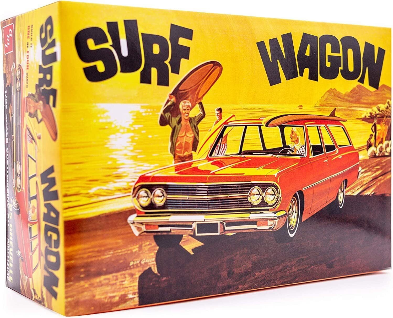 AMT 1965 Chevelle Surf Wagon Plastic Model Kit, 1/25 Scale