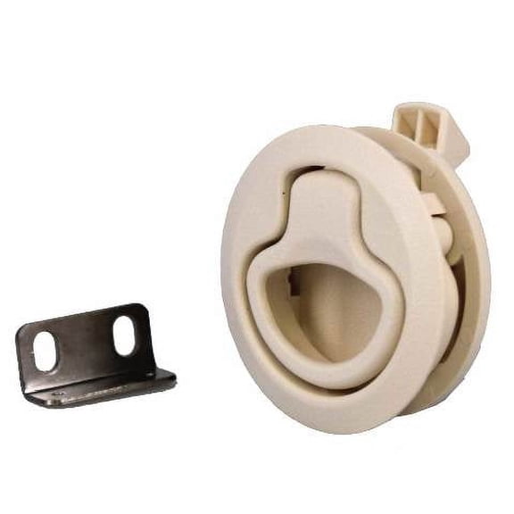Southco Boat Hatch Pull Latch M1-63-7 | Beige Flush Mount 2 Inch