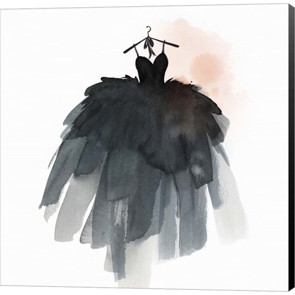 Little Black Dress III by Isabelle Z, Canvas Wall Art, 12W x 12H