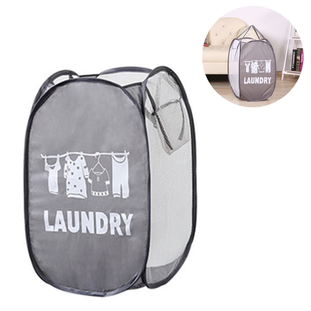 Cesto de ropa plegable, cesto de almacenamiento de ropa, cesto de almacenamiento, cubo, almacenamiento redondo, compatible con el organizador del hogar, la habitación de los niños Xemadio 2035361-3