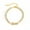 Aries-Gold, variant on Fashion 12 Constellations Feet Chain Engraved Letters Water Diamond Feet Anklet-Pisces-Gold