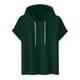 thumbnail image 1 of pstuiky camisetas para hombre, Camiseta deportiva informal de manga corta con capucha y cuello redondo para hombre camisetas de hombre xl, 1 of 5