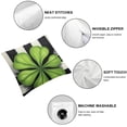 thumbnail image 4 of SHANXI St.Patrick's Day Pillow Covers,Striped Decorations Holiday Spring Decorative Pillow Case Decor for Sofa Couch 22x22in, 4 of 5