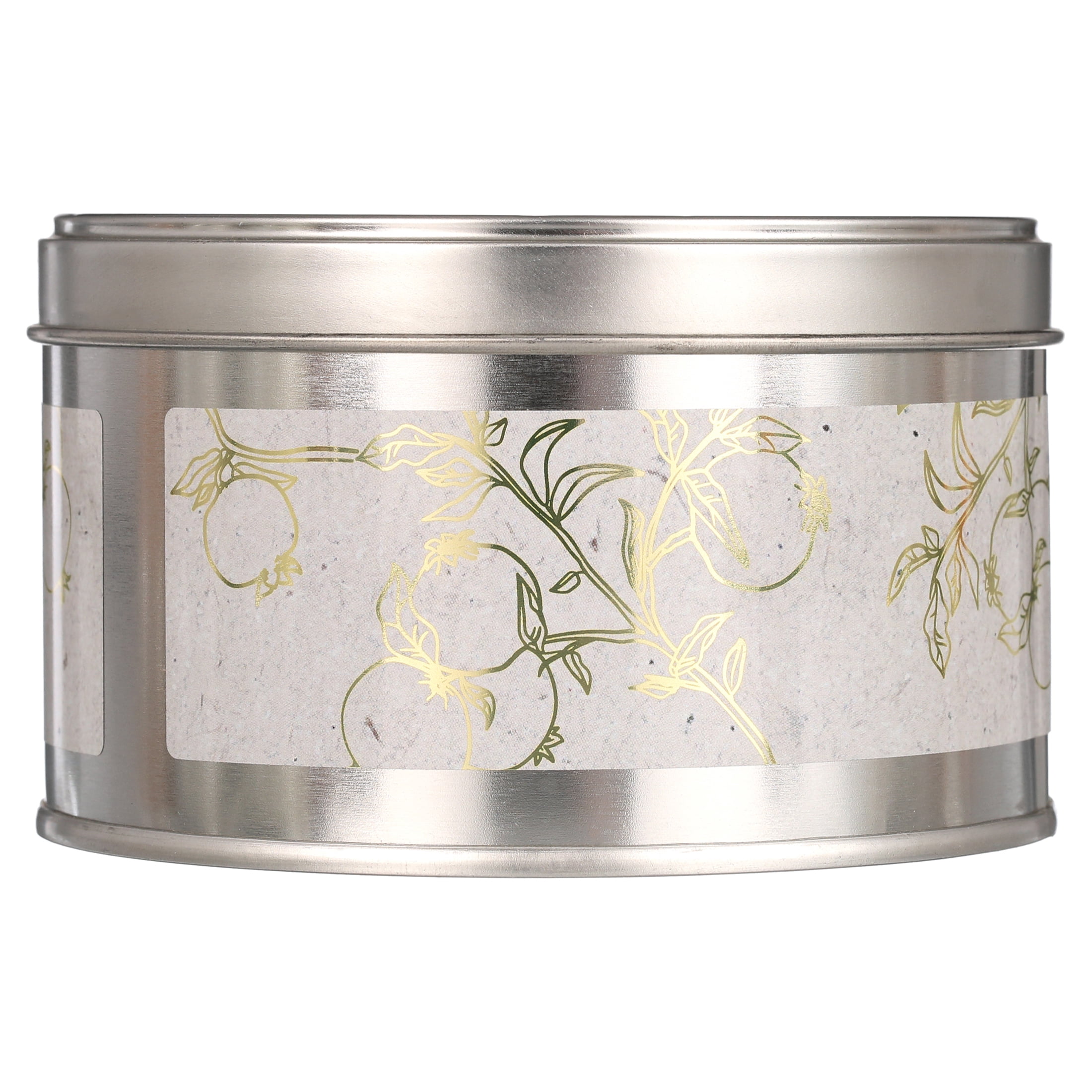 11.5oz 2-wick Tin Candle - Pomegranate & Pomander