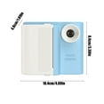 thumbnail image 3 of Children's Digital Instant Cameras High-definition Student instants Printable Photographed And Recorded Printable Photos Easy To Carry Blue, 3 of 6