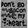 thumbnail image 2 of Don't Go Bacon My Heart Cute Pun Romper Boys or Girls Infant Baby Brisco Brands NB, 2 of 6