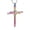Rainbow, variant on Stainless Steel Men's Nail Cross Urn Necklaces for Ashes Holder Cremation Jewelry for Ashes Urn Pendants with Chain