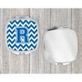 thumbnail image 4 of Letter R Chevron Blue and White Compact Mirror CJ1056-RSCM, 4 of 4