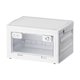 thumbnail image 2 of Caja de almacenamiento plegable transparente para utensilios de cocina, grande, con tapa, organizador para acampar, colcha, ropa, juguetes, cajas de plástico para dormitorios de estudiantes, caja orga, 2 of 6