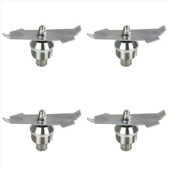 4X Ensamblaje de Cuchillas de Licuadora de Acero Inoxidable de Repuesto para Licuadora 015990 Contenedores de 64 Oz y 32 Oz