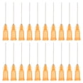 thumbnail image 1 of Agujas de dispensación Uxcell 23G, 102 piezas, aguja de dispensación de punta roma de 1 pulgada, naranja, 1 of 7