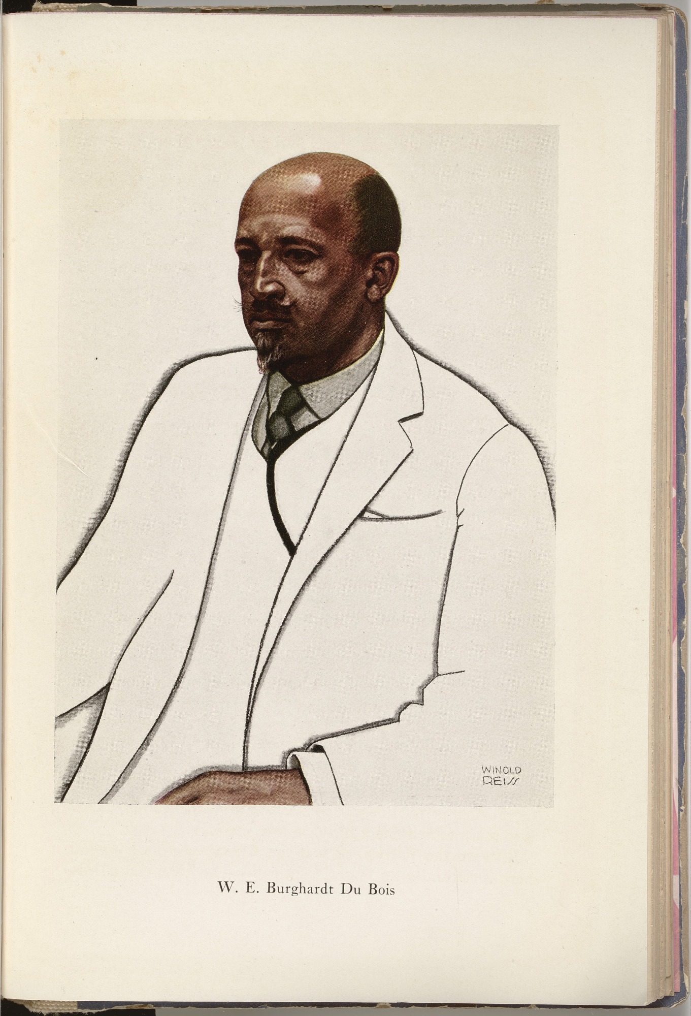 Portrait of William Edward Burghardt Du Bois Vivid Imagery12 Inch BY