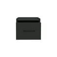thumbnail image 4 of Floating Nightstand, Space-Saving Design With Handy Drawer And , Black, 4 of 7