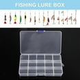3 PCS Walmart Plastic Fishing Lure Containers, Clear Tackle Box Trays ...