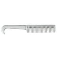 thumbnail image 1 of Peine Aleación de aluminio Horse Comb Mane Tail Pulling Comb Metal Horse Grooming Tool 6.5IN / 3.9IN Tomshoo Peine, 1 of 7