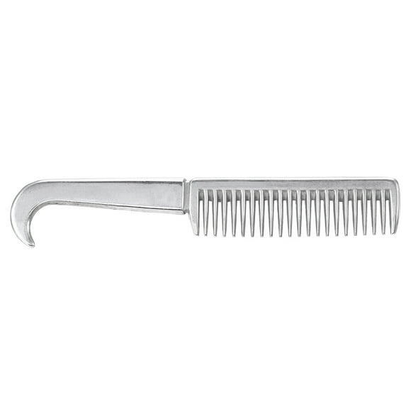 Peigne de Queue en Alliage d'Aluminium pour Cheval Outil de Toilettage en Métal 6.5 Po / 3.9 Po / 3.5 Po / 3.2 Po