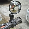 thumbnail image 3 of maskred Rearview Handlebar Mirror Wide-angle Convex Back Mirrors Adjustable Mountain Reflective Wear-resistant Plastic Black 51mm, 3 of 6