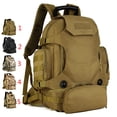 thumbnail image 4 of Paquete Del Sistema de 3 Vías Militar 40L Táctica Militar Desmontable Negro Sunnimix Mochila al aire libre, 4 of 7